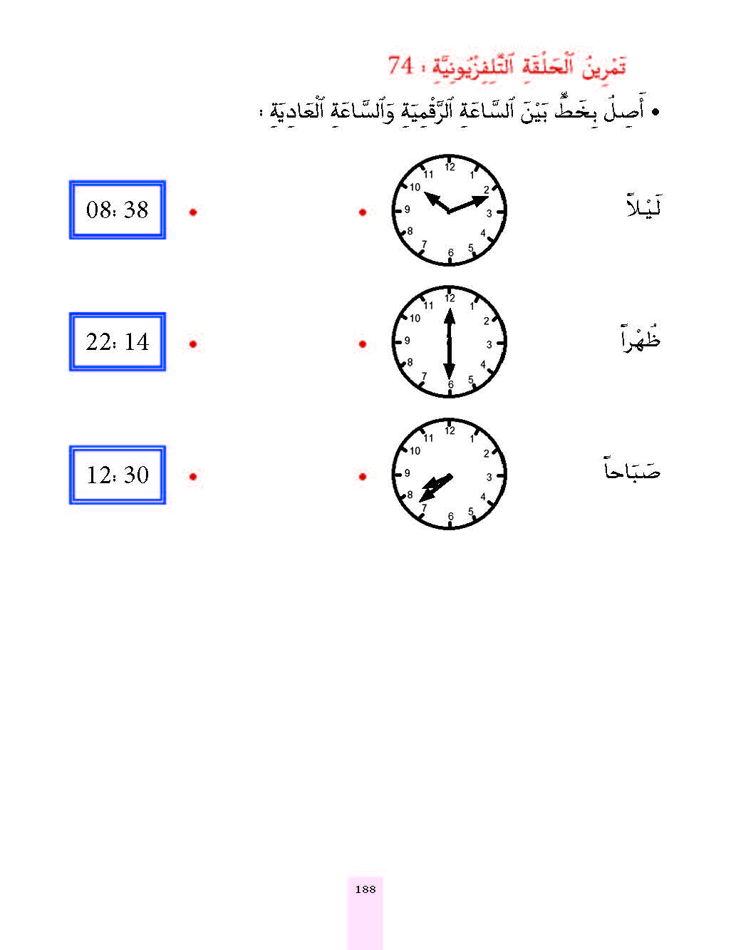 الدرس الرابع والسبعون، المستوى الأول المرحلة الثانية من برنامج محو الأمية بواسطة التلفاز والأنترنيت. الدرس الرابع والسبعون، المستوى الأول المرحلة الثانية من برنامج محو الأمية بواسطة التلفاز والأنترنيت.